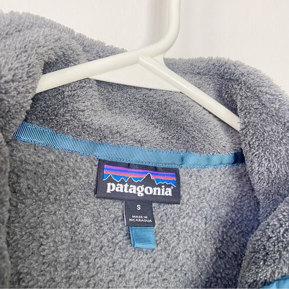 Patagonia ReTool Snap-T Pullover Gray Fleece Size Small - Picture 2 of 5